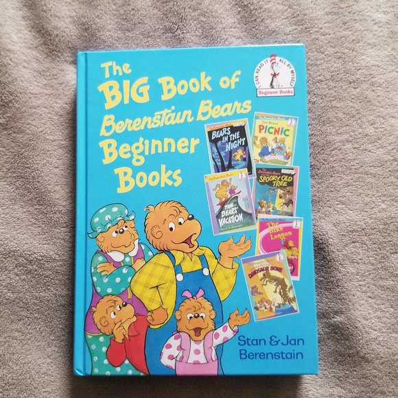 The Berenstain Bears Book (6 stories) and Set of 4 Plush - Picture 3 of 13